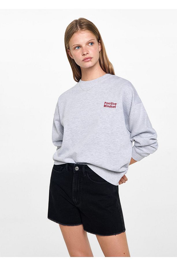 Siyah Denim Kız Çocuk Şort & Bermuda 77090639 - 2