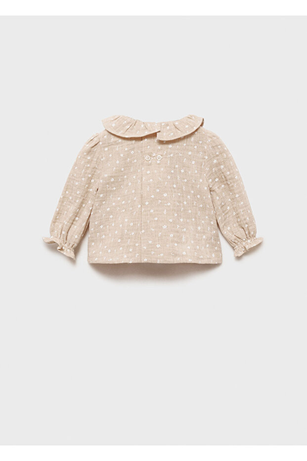 Kız Bebek Kum Bluz - 7