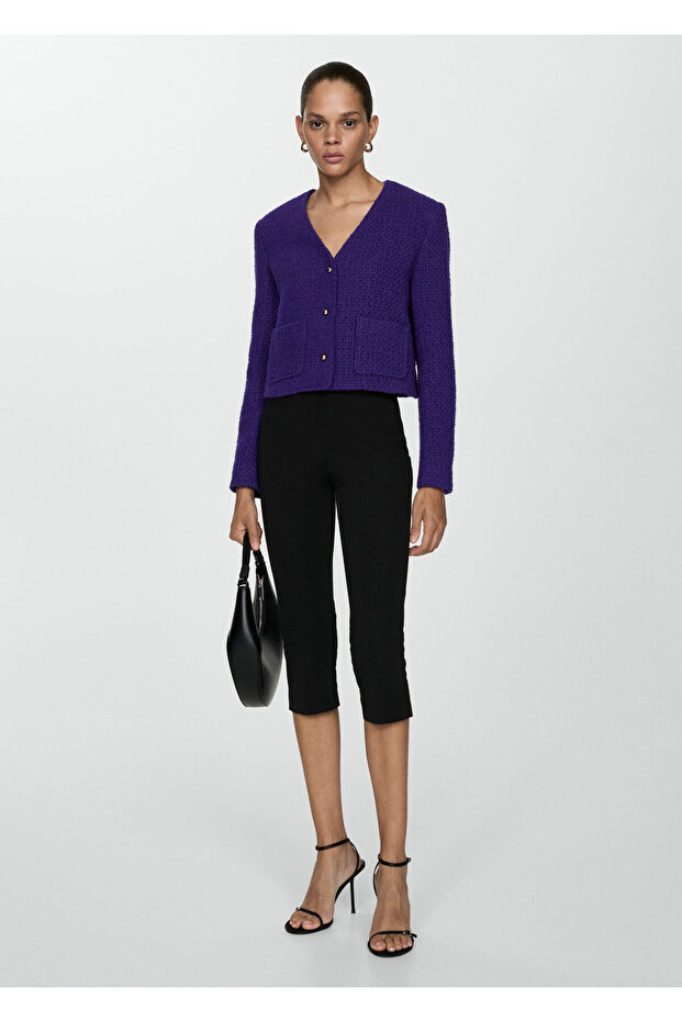 Mor Kadın Ceket 77034794 - 2