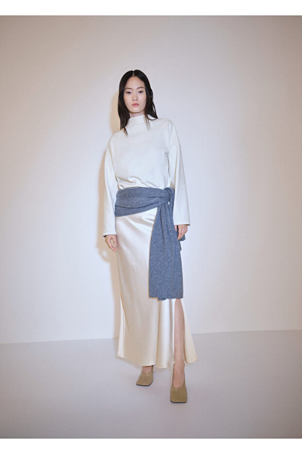 Natürel Kadın Sweatshirt 77067684 - 5