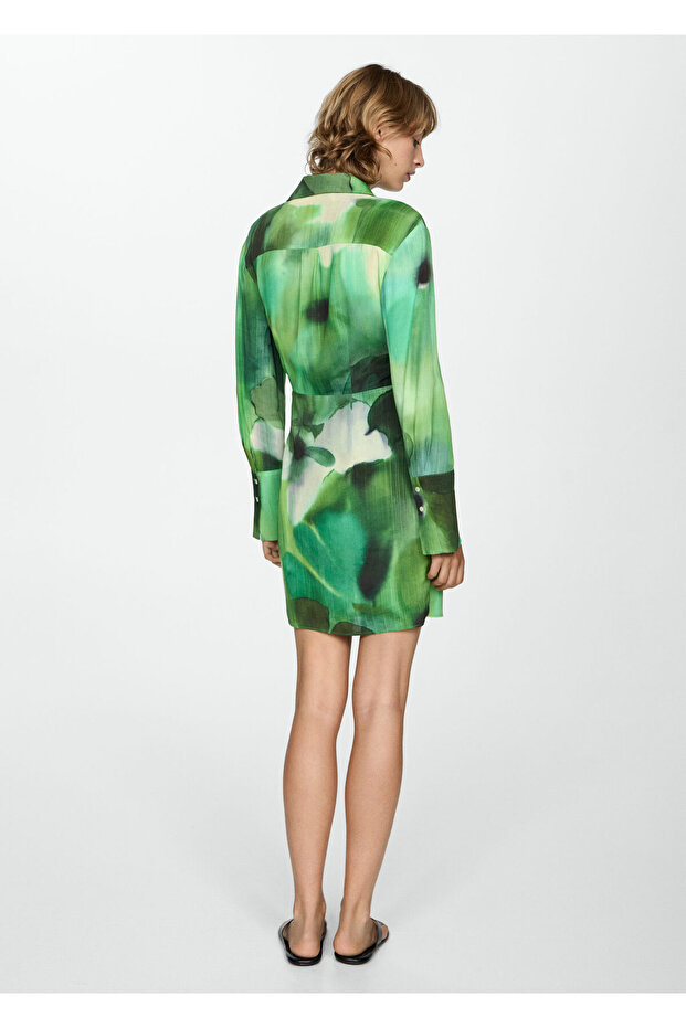 Rochie de damă verde 77054072 - 4