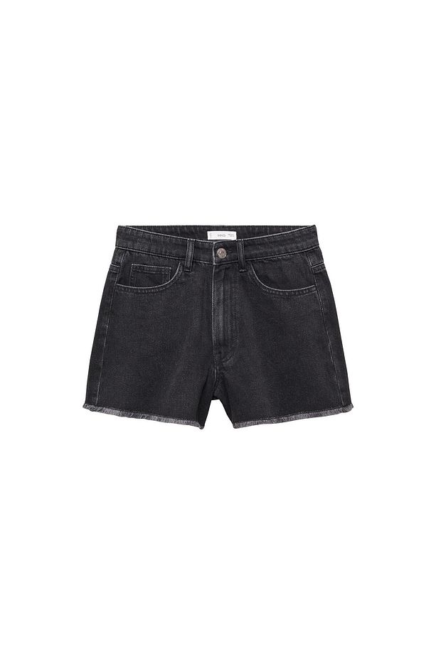 Siyah Denim Kız Çocuk Şort & Bermuda 77090639 - 6