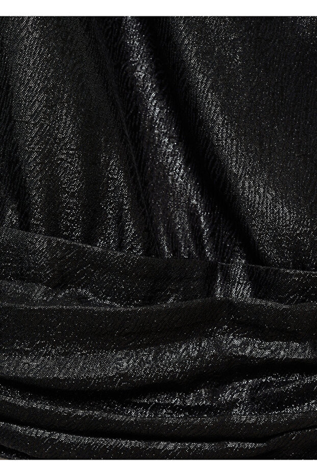 Siyah Kadın Bluz 77088266 - 7