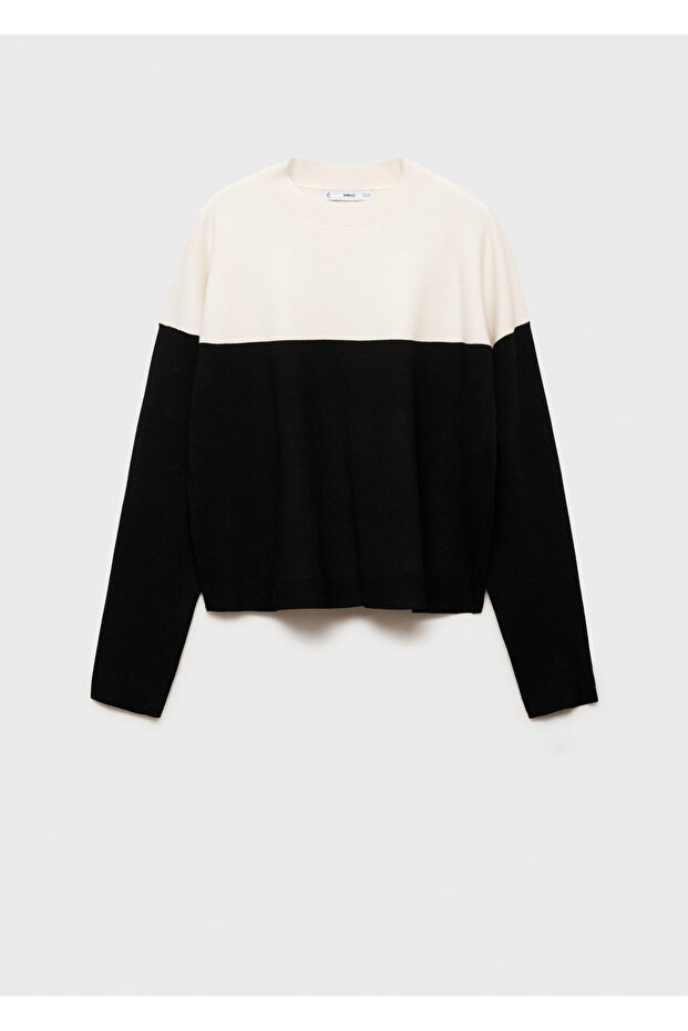 Schwarzer Frauenpullover 77027670 - 11