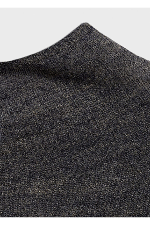 Anthrazitfarbener Damenpullover 77027668 - 5