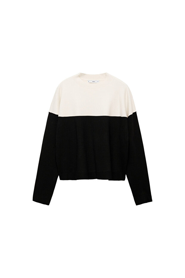 Schwarzer Frauenpullover 77027670 - 8