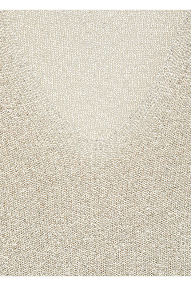 Silberner Damenpullover 77054026 - 10