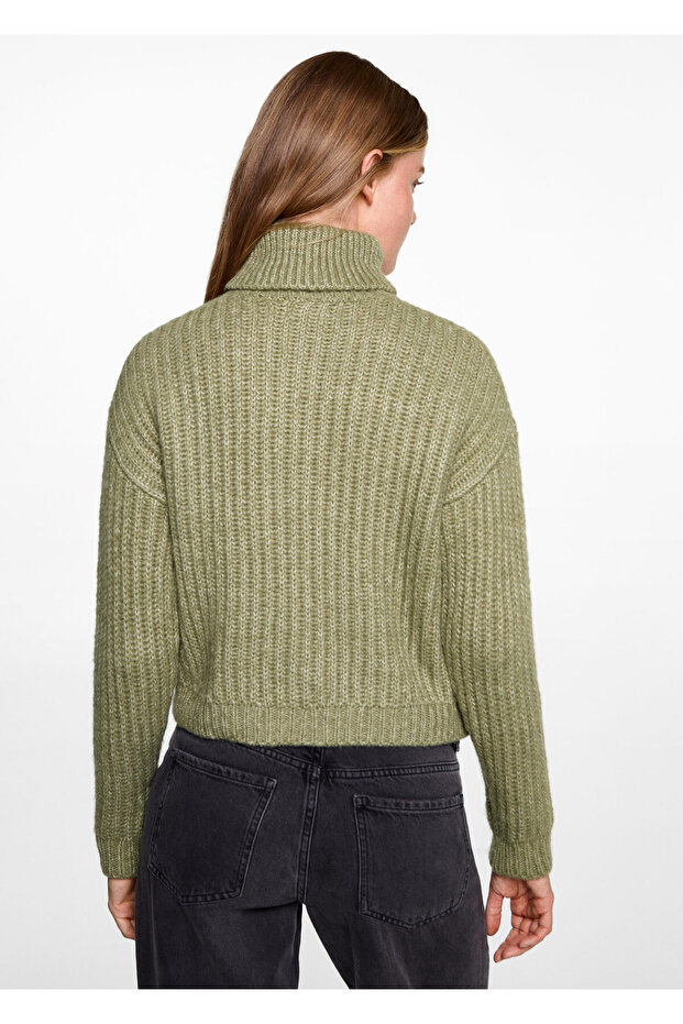Grüner Mädchenpullover 77007689 - 6