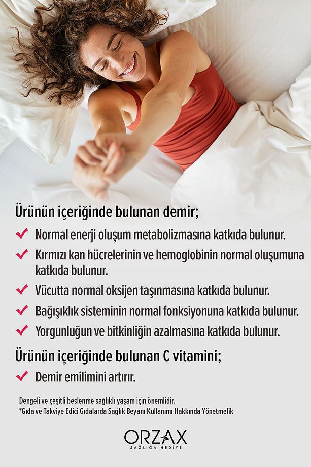 Ocean Microfer Demir ve C Vitamini 60 Kapsül - 4