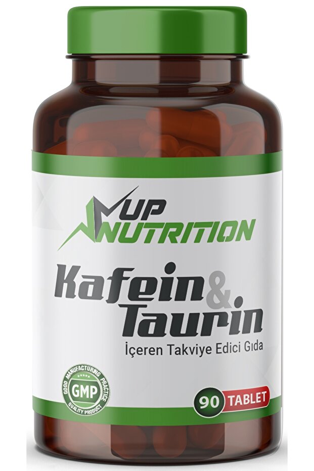 up nutrition Caffeine Plus Kafein Taurine 90 Tablet 90 Servis Güç Ve Performans