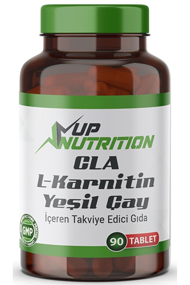 up nutrition Cla Yeşilçay L-Karnitin Krom Pikolinat 90 Tablet