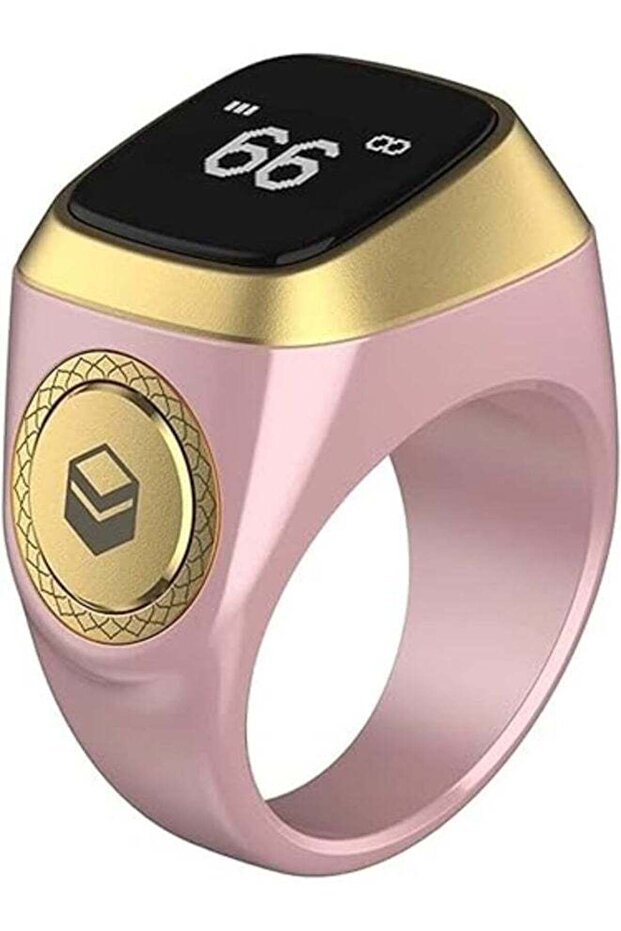 18mm Zikr Ring Smart Ring with Vibration Reminder Tasbih Counter and Bluetooth Connection for - 1