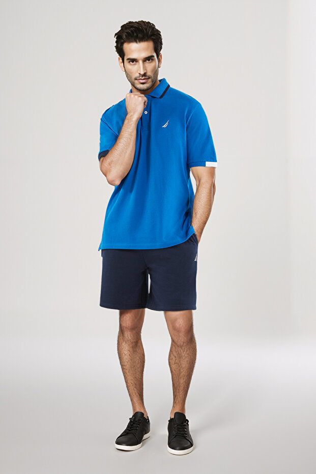 Basic Regular Fit Premium Cotton Logo Polo Shirt