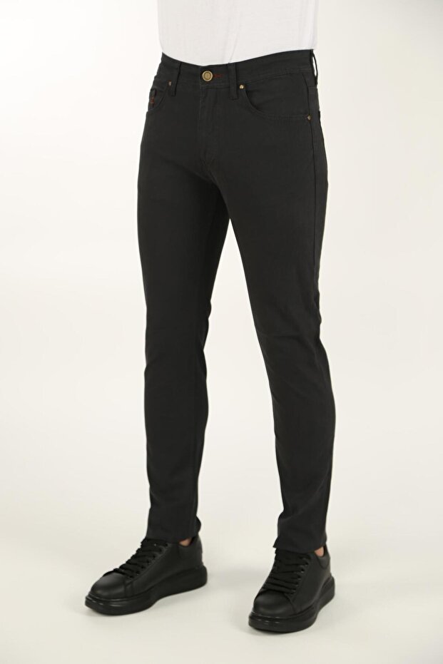 Gabardin Pantolon Antrasit - 2