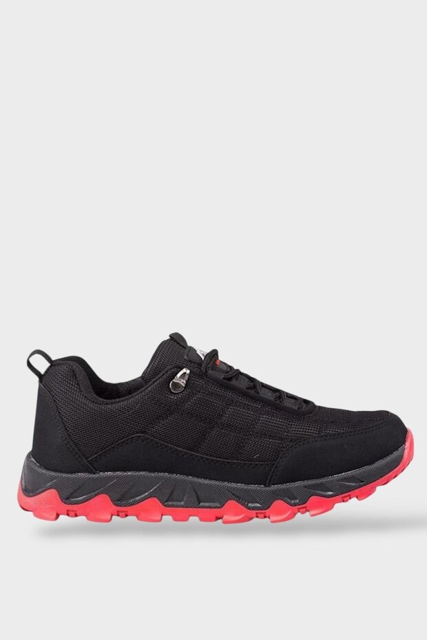 Men's Sports Outdoor Boat Shoes BLACK - RED