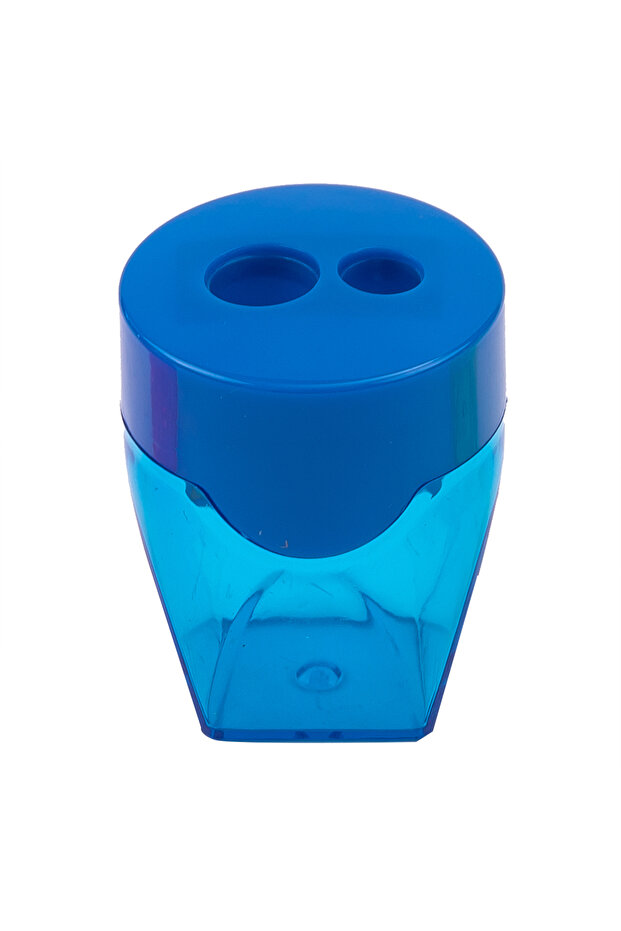 Double Plastic Sharpener with Container Deli - 3