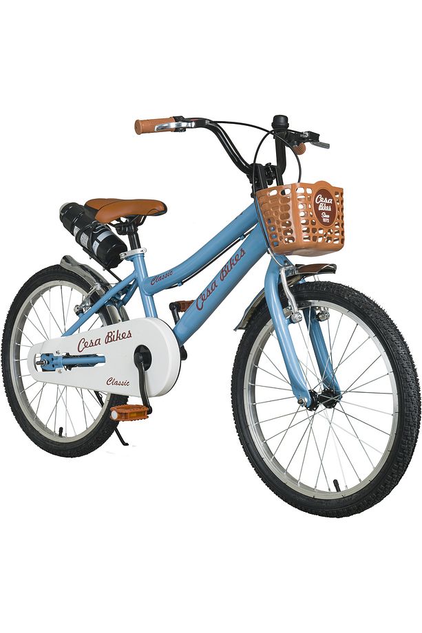Cesa Bikes COFFEE COLLECTION 20 Jant Özel Kabartma Etiket 7-10 Yaş Mavi Çocuk Bisikleti - 1
