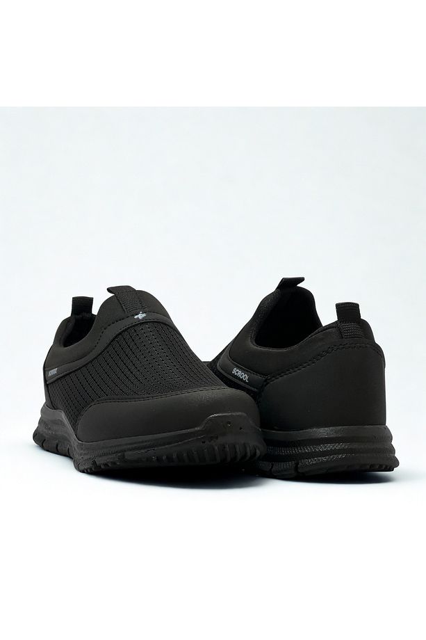 Fileli Günlük Rahat Slip-On Spor Ayakkabı - 1