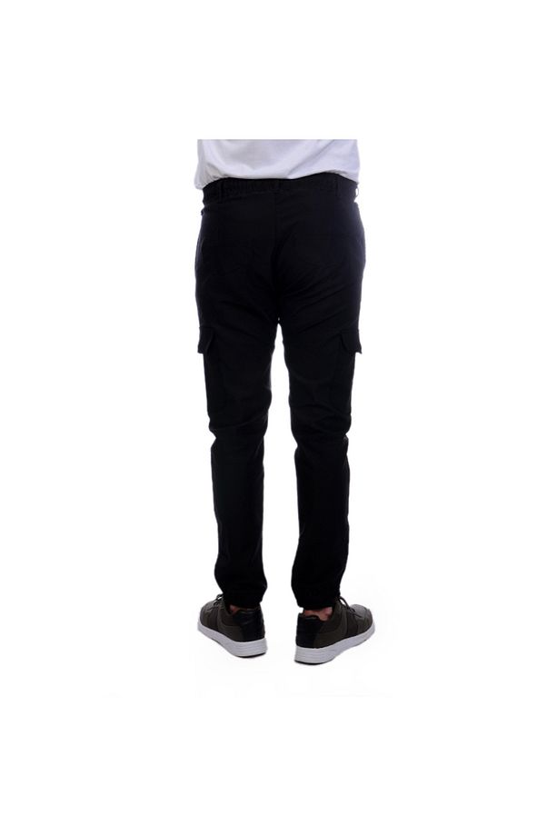 Unisex Jogger Işçi Pantolon Siyah - 3