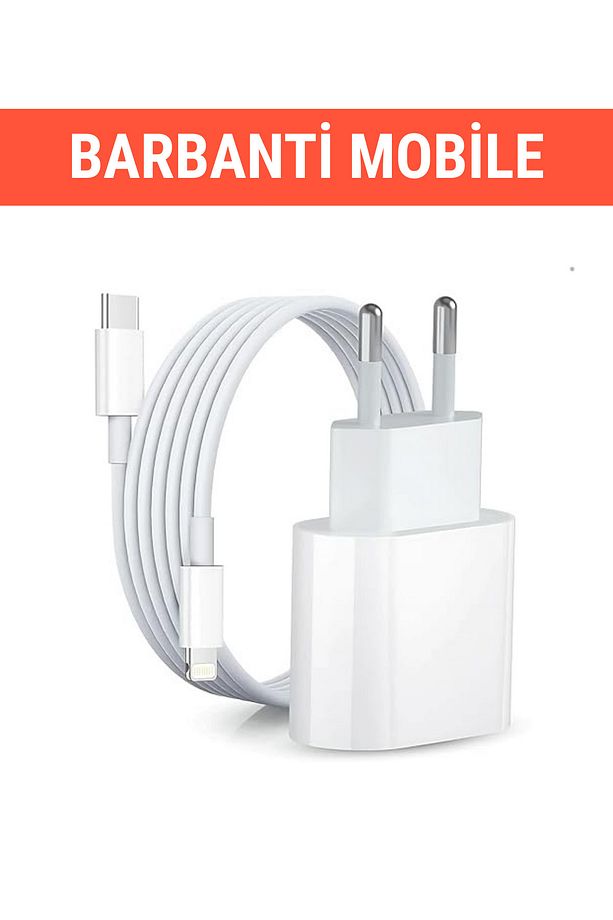 Iphone Tüm Cihazlar Ile Uyumlu Hızlı Şarj Seti Adaptör(TYPE-C) Şarj Kablosu (TYPE-C/LİGTNİNG) - 4