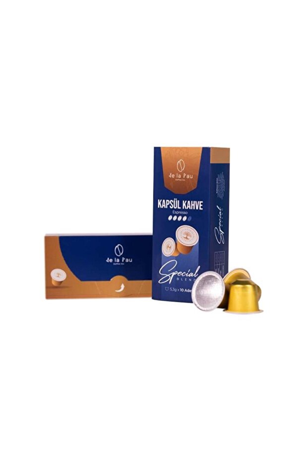 De La Pau 80% Arabica Special Blend Capsule Coffee (Nespresso Compatible)
