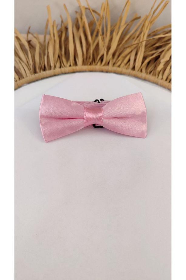 Pembe Çocuk Papyon 1 Adet - 1