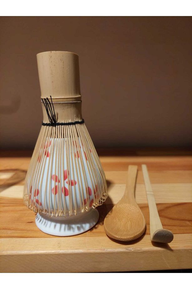 Bamboo Matcha Whisk Bambu Matcha Çırpma Seti - 2