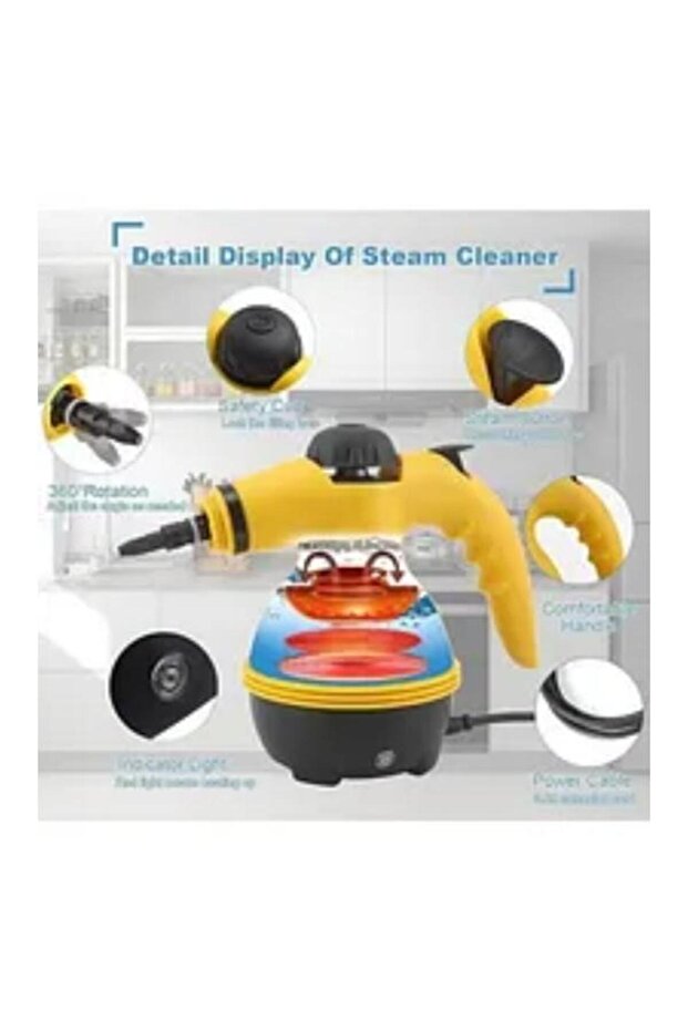 Primo Plus Handheld Steam Cleaner - 5