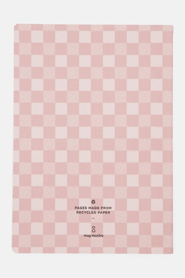 دفتر ملاحظات من القماش، بني - 3