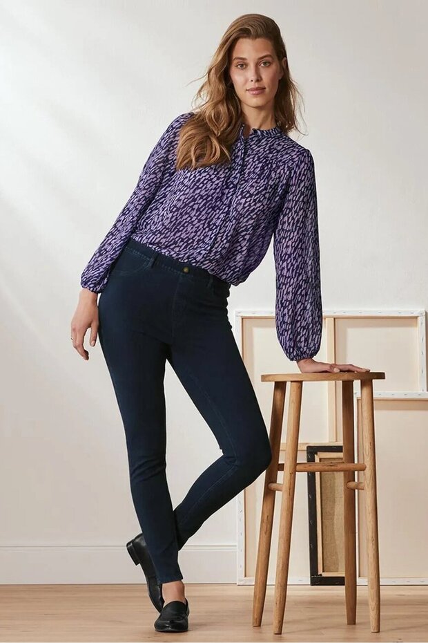 Women Regular Fit Washed Stretchable Jeans, Blue