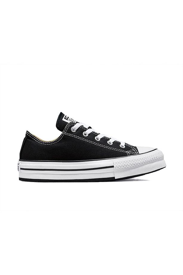 Chuck Taylor All Star Eva Lift Canvas Platform Kadın Günlük Ayakkabı 272857C Siyah - 1