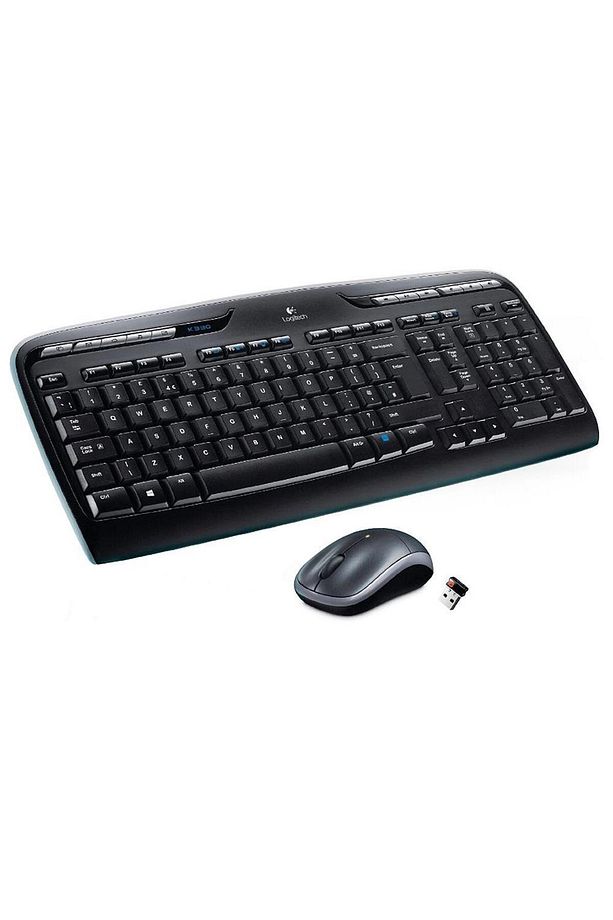 Mk-330 Kablosuz Multimedya Q Klavye Mouse Seti - Siyah - 1