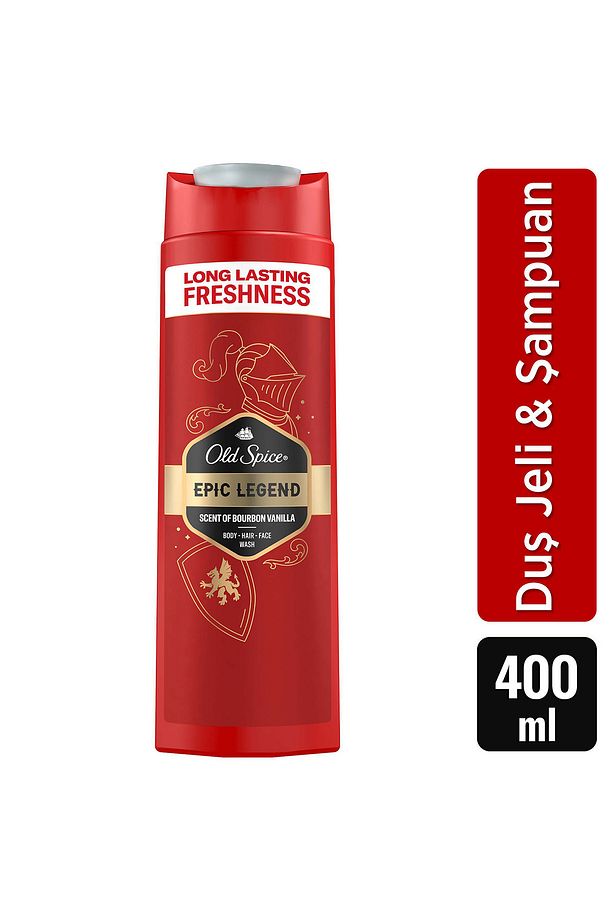 Epic Legend Erkek Duş Jeli ve Şampuan 400 ml - 1
