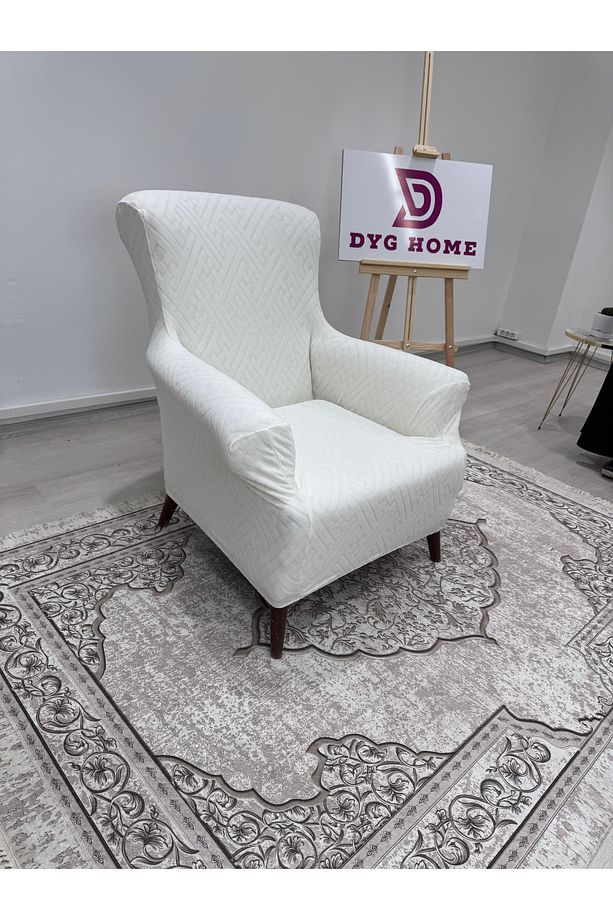 Berjer Örtüsü Berjer Kılıfı Tekli Koltuk Örtüsü Tekli Koltuk Kılıfı Tek Kişilik Örtü Sofa Cover - 1