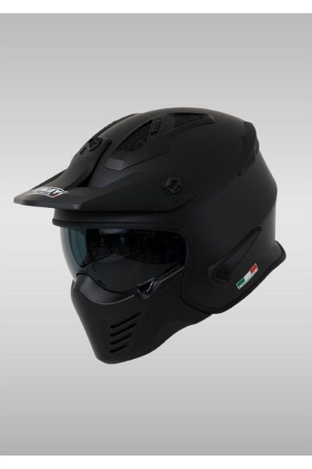 Sw 726x Tokyo Matt Black Moduler Kask - 2