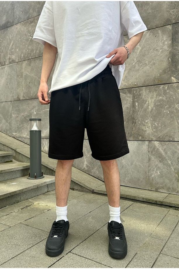 Basic Premium Oversize Şort - 1