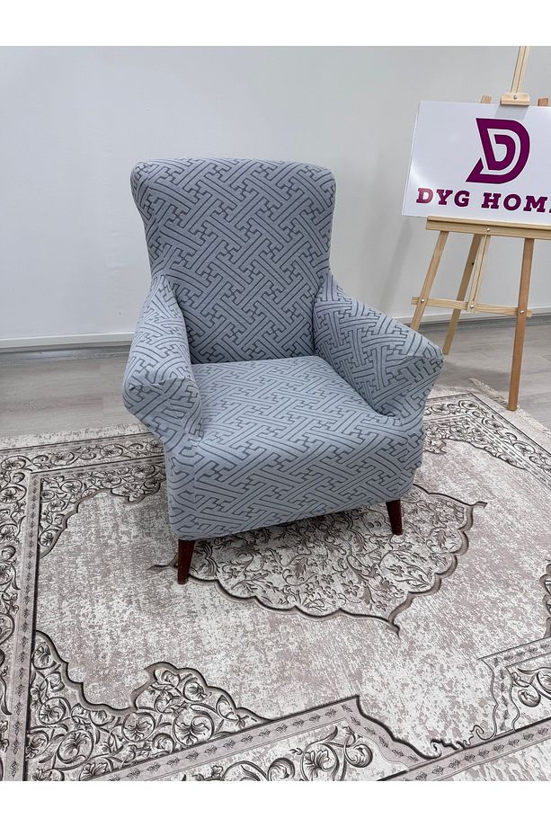 Berjer Örtüsü Berjer Kılıfı Tekli Koltuk Örtüsü Tekli Koltuk Kılıfı Tek Kişilik Örtü Sofa Cover - 4