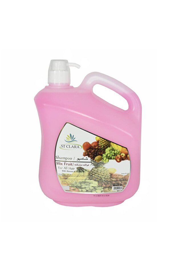 Santa Clara Mixed Fruit Shampoo with Aloe Vera and Vitamin E