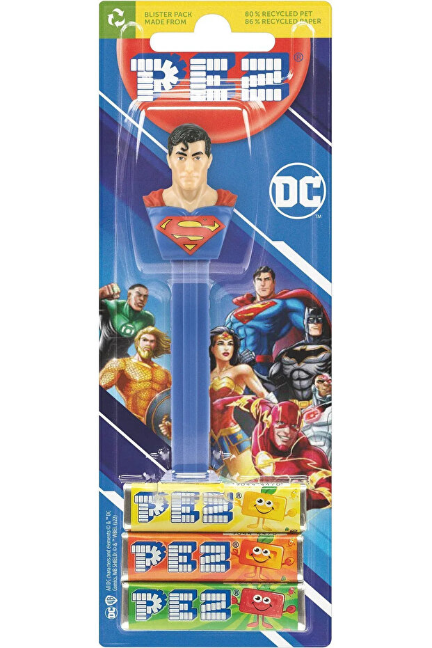 Pez Oyuncaklı Şeker Superman - 1
