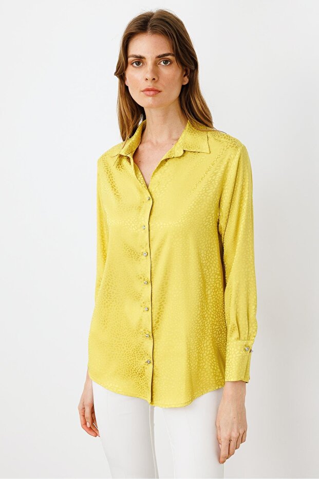 Modailgi Zebra Desen Jakarlı Gömlek Asit - 3