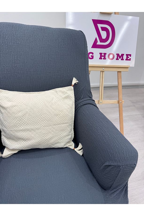 Berjer Örtüsü Berjer Kılıfı Tekli Koltuk Örtüsü Sofa Cover - 5