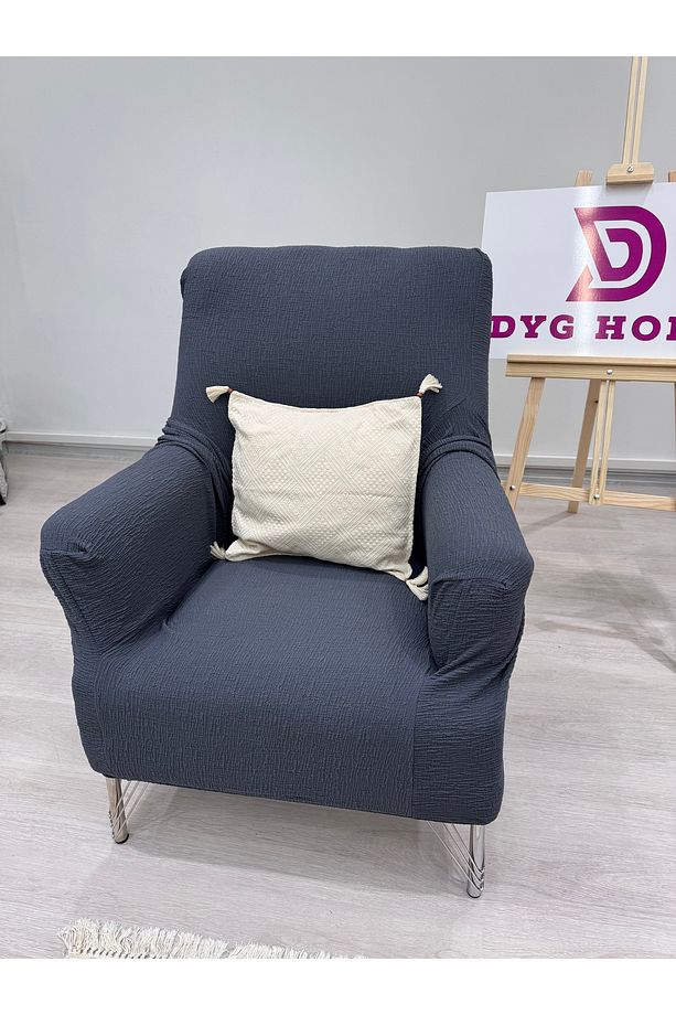 Berjer Örtüsü Berjer Kılıfı Tekli Koltuk Örtüsü Sofa Cover - 1