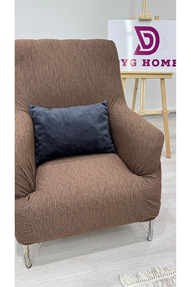 Berjer Örtüsü Berjer Kılıfı Tekli Koltuk Örtüsü Sofa Cover - 4