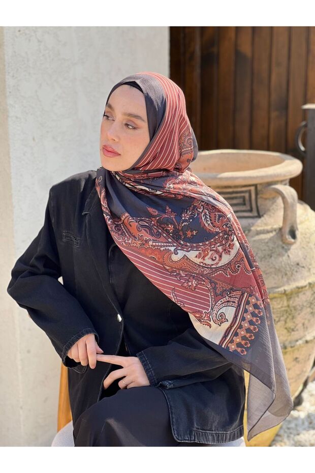 Mislina Pattern Lina Shawl - 1