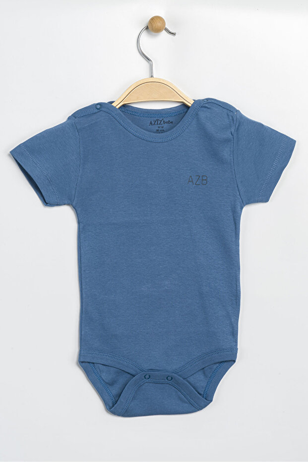 Baby Boy Girl 100% Cotton Bodysuit & Bodysuit with Snap Fasteners