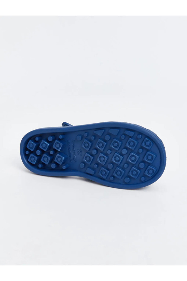 LCW STEPS Lacivert Cırt Cırtlı Erkek Bebek Sandalet - 5