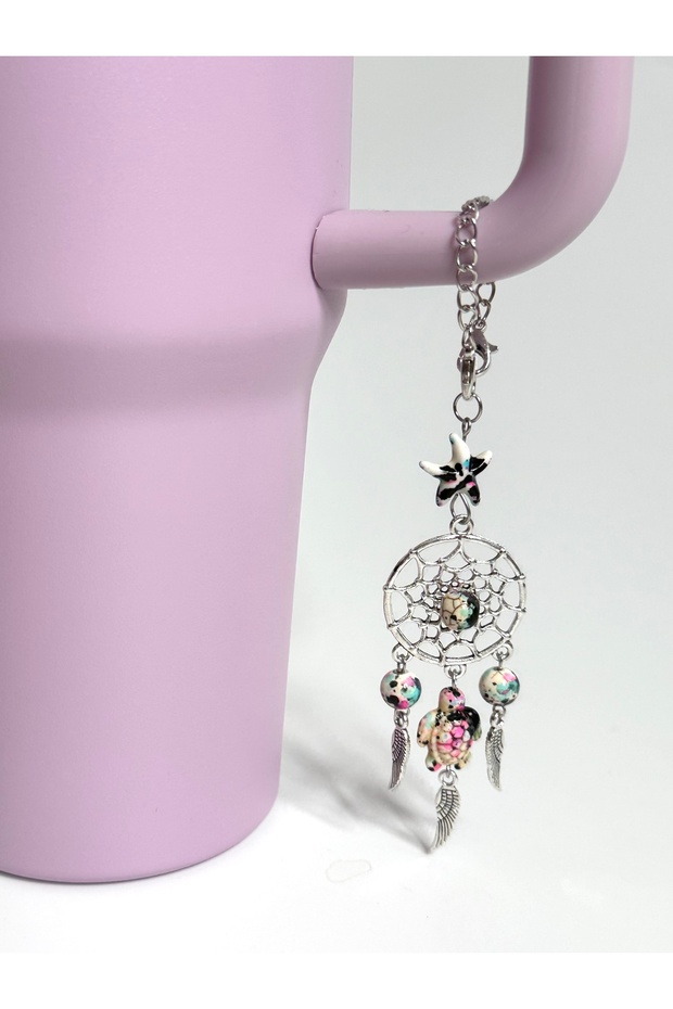 Gemini Libra Aquarius Air Element Dream Cather Thermos Ornament/Dream Catcher Thermos Charm/Bag Ornament