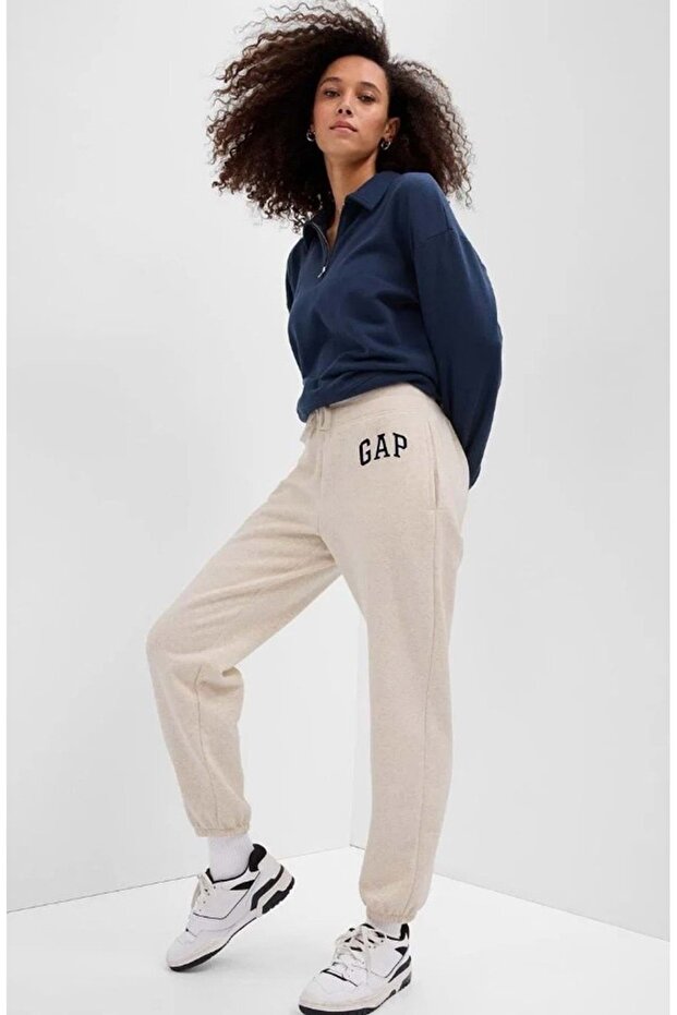 Women / Girls Cream Sweatpants (Model Code: 463492012)