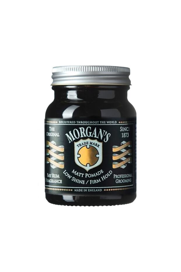 Morgan's Bay Rum Matt Pomade - Sert Tutuşlu Mat Pomad 100gr - 5