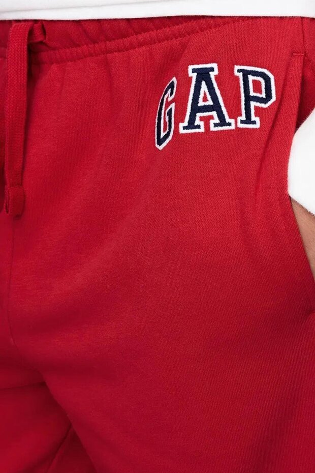 بنطال رياضي أحمر للرجال (رمز الموديل: 743964006) - 2